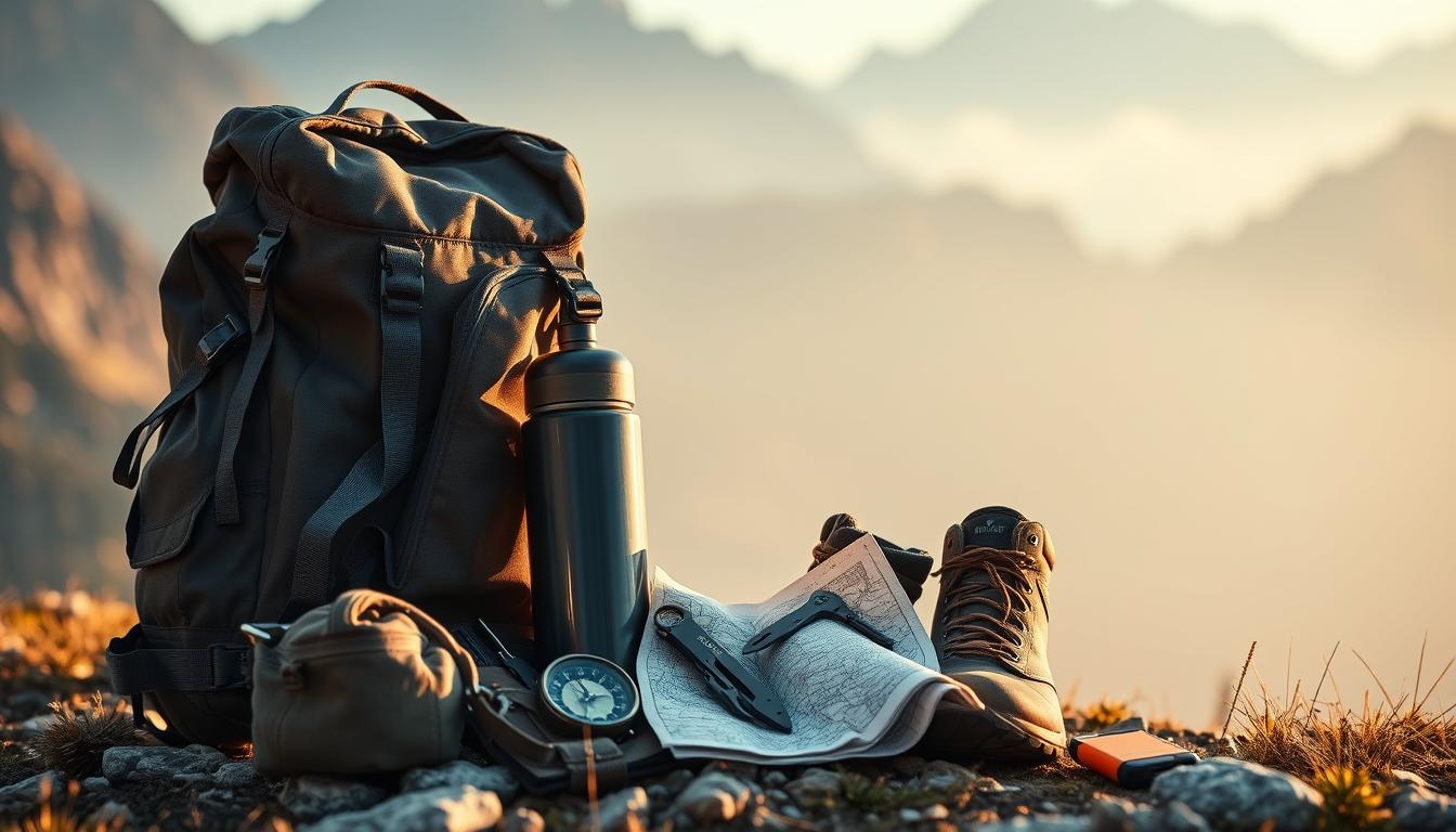 Solo adventure travel gear